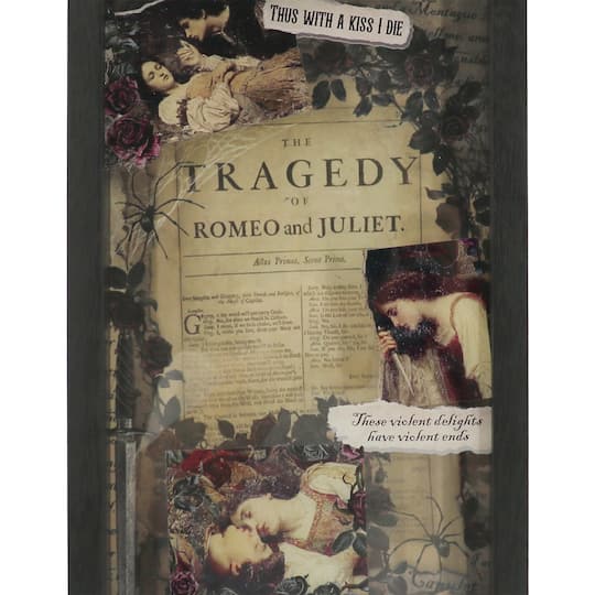 Tragedy of Romeo & Juliet Framed Shadowbox Wall Décor by Ashland®
